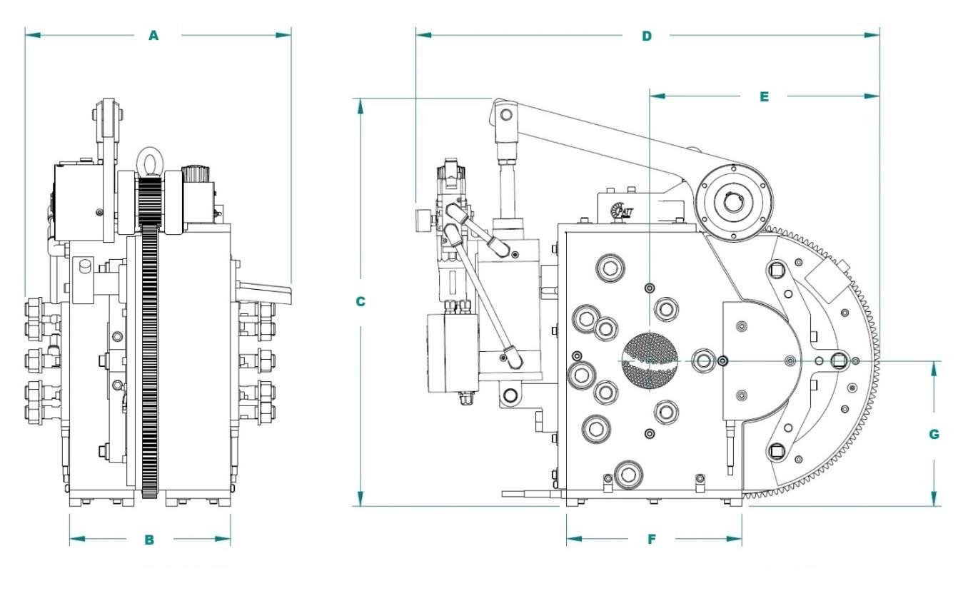 Rotary III dimensional drawing